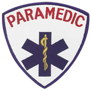 Embroidered Paramedic Badge