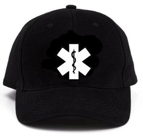 6 Panel Alloy Cap with Embroidered Star of Life