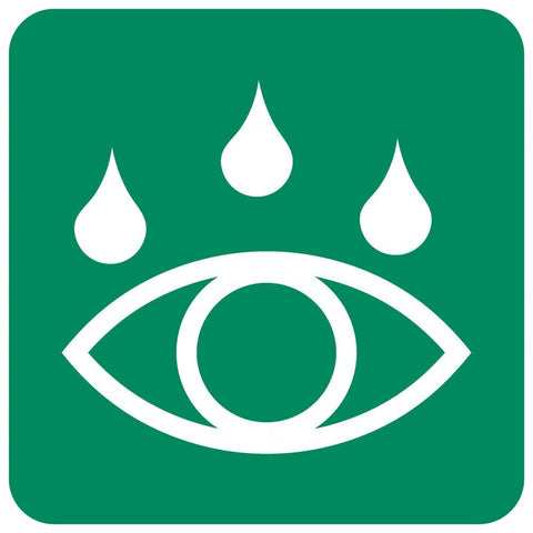Eye-Wash safety sign