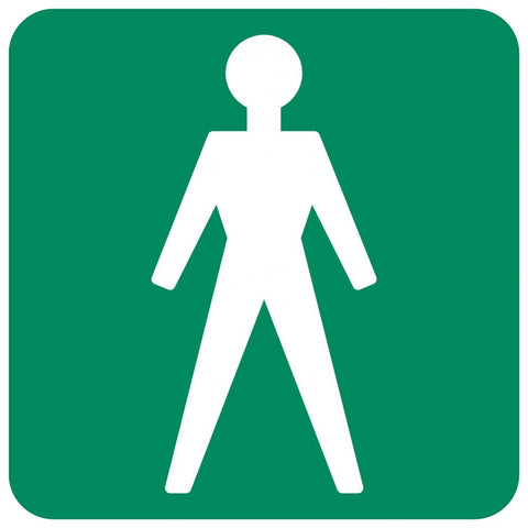 Gents Toilet safety sign
