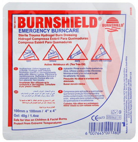 Burnshield Dressing 10cm x 10cm