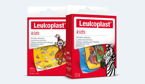 Leukoplast® kids Junior Assorted Zoo - 12/Box
