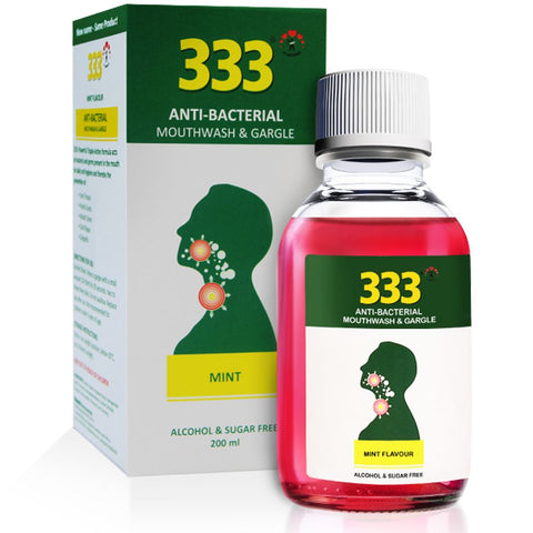 3cp / 333 Oral Throat Gargle 200ml Mint