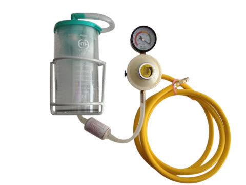 Rail Mount Suction Unit - Single Bottle