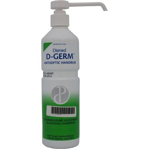D-germ Alcohol & Chlorhexidine Handrub 500ml