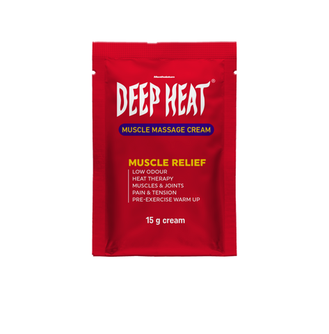 Deep Heat Muscle Massage Cream 15g