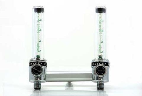 Double Oxygen Flowmeter