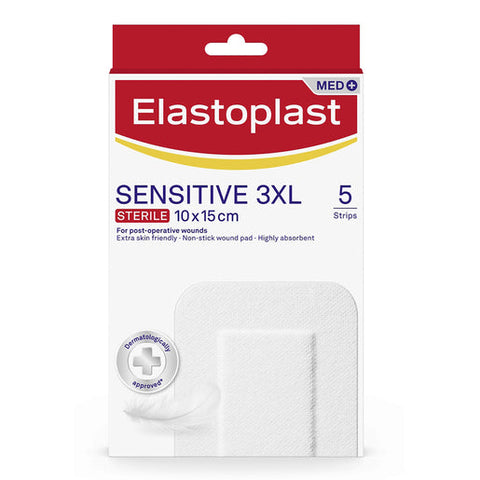 Elastoplast Sensitive Plasters 3X-Large 5/Box