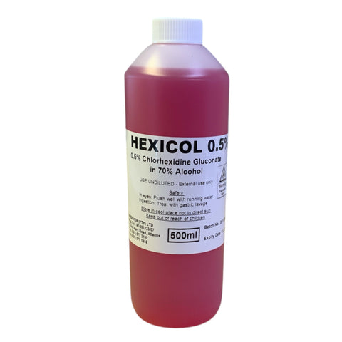 Hexicol 0.5% Chlorhexidine Gluconate in 70% Alcohol