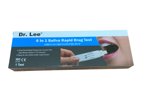 Dr Lee 6 in 1 Saliva Rapid Drug Test