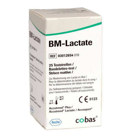 Accutrend BM-Lactate Test Strips (25 Strips)
