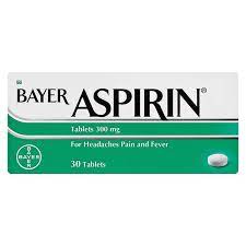 Bayer Asprin 300mg (30/Box)