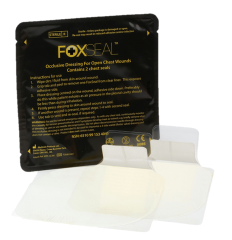 Celox Non-Vented Foxseal (2 Per Pack)