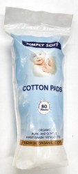 Simply Soft Cotton Disc's (80/Packet)