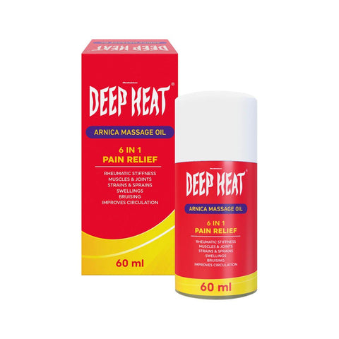 Deep Heat Arnica Massage Oil 60ml