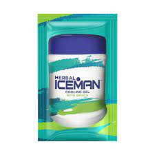 Herbal Ice Man Cooling Gel With Arnica 25ml Sachet (Singles)