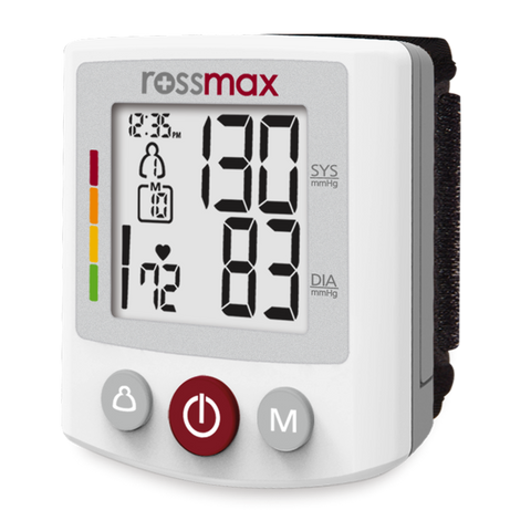 Rossmax  Wrist Blood Pressure Meter with XL Display