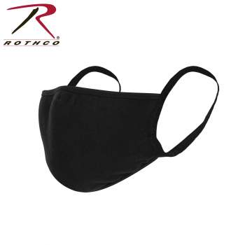 Rothco Kids Reusable 3-Layer Face Mask Black/One Size