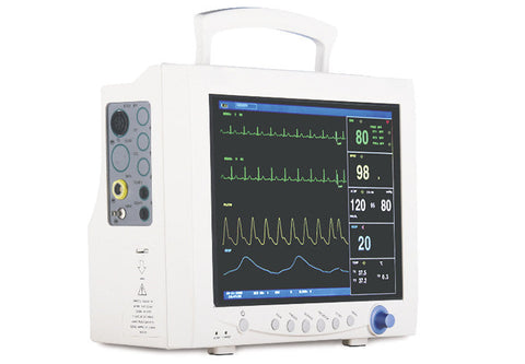 CMS7000 Patient Monitor - ECG, RESP, SPO2, NIBP, TEMP & Printer