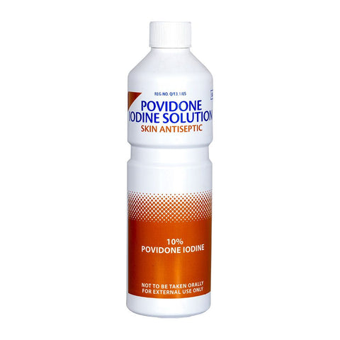 B Braun Povidone Iodine Sol Skin & Wound Disinfectant 500ml