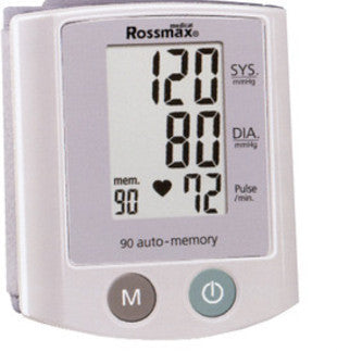 Rossmax Digital Wrist Type Blood Pressure Meter - Fully Automatic
