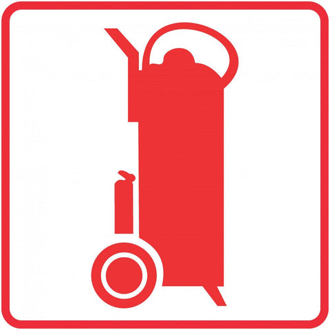 Fire Trolley safety sign