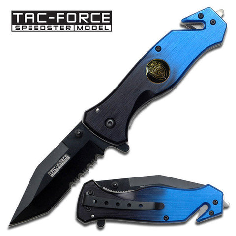 Tac-Force TF-566PD 4.5" Police Department Folding Rescue Knife